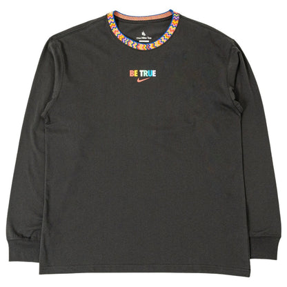 Nike Men's Be True Long Sleeve Tee Shirt 'Black'