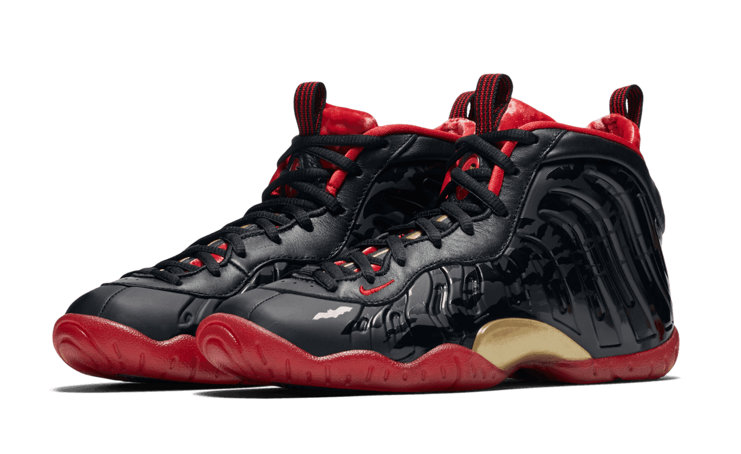 [846077-003] Grade School Nike Little Posite One 'dracula'