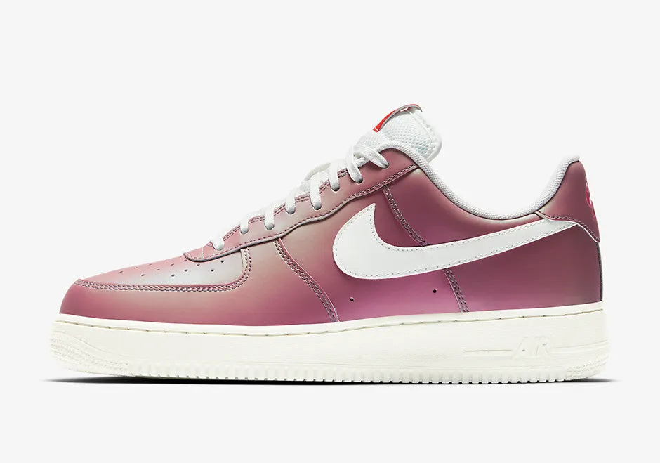 Nike Men's Air Force 1 Low '07 Lv8 'Track Red Summit White Black' - 823511-600