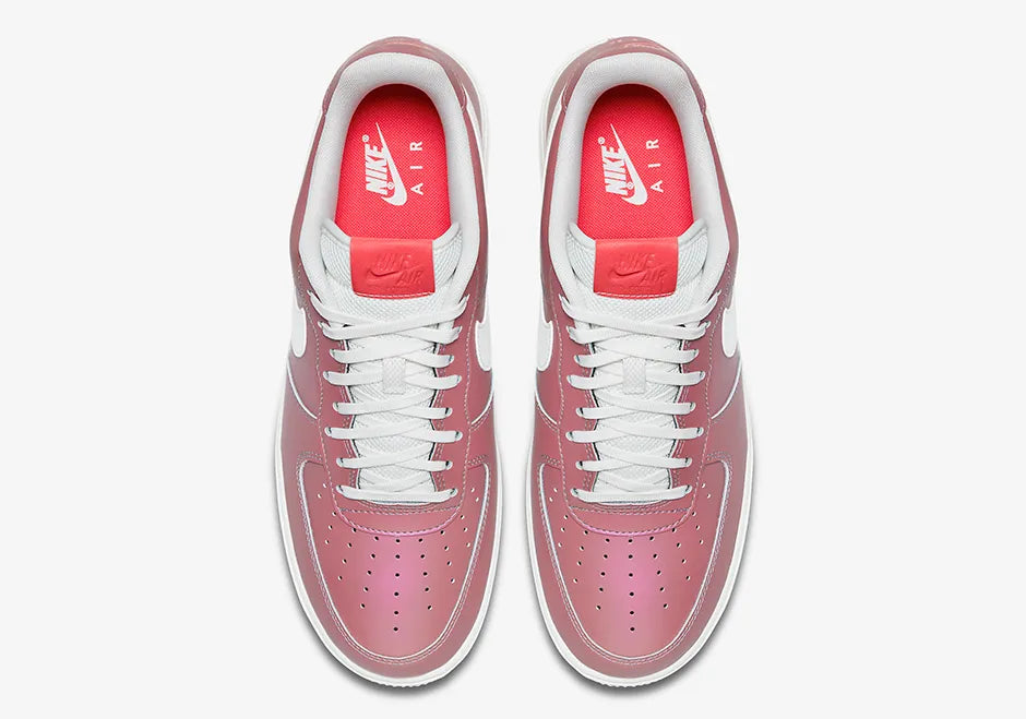 Nike Men's Air Force 1 Low '07 Lv8 'Track Red Summit White Black' - 823511-600