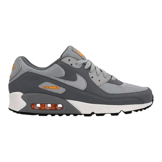Nike Air Max 90 Men's Sneakers — Cool Grey Nubuck Low-Top