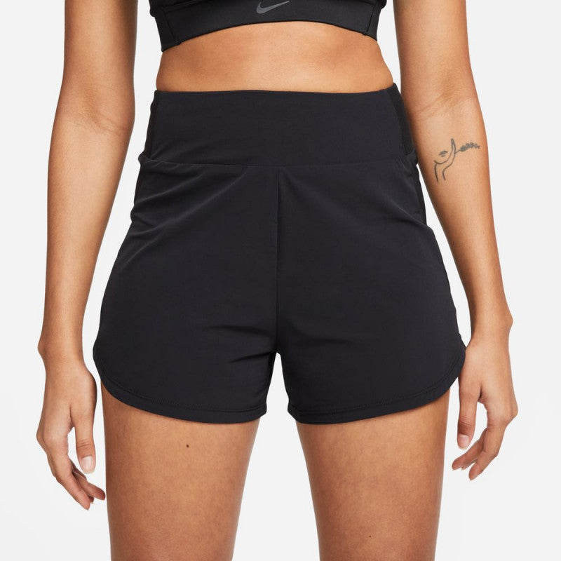 Nike Women's Dri-Fit Bliss Fitness High-Waisted 3" Brief-Lined Shorts