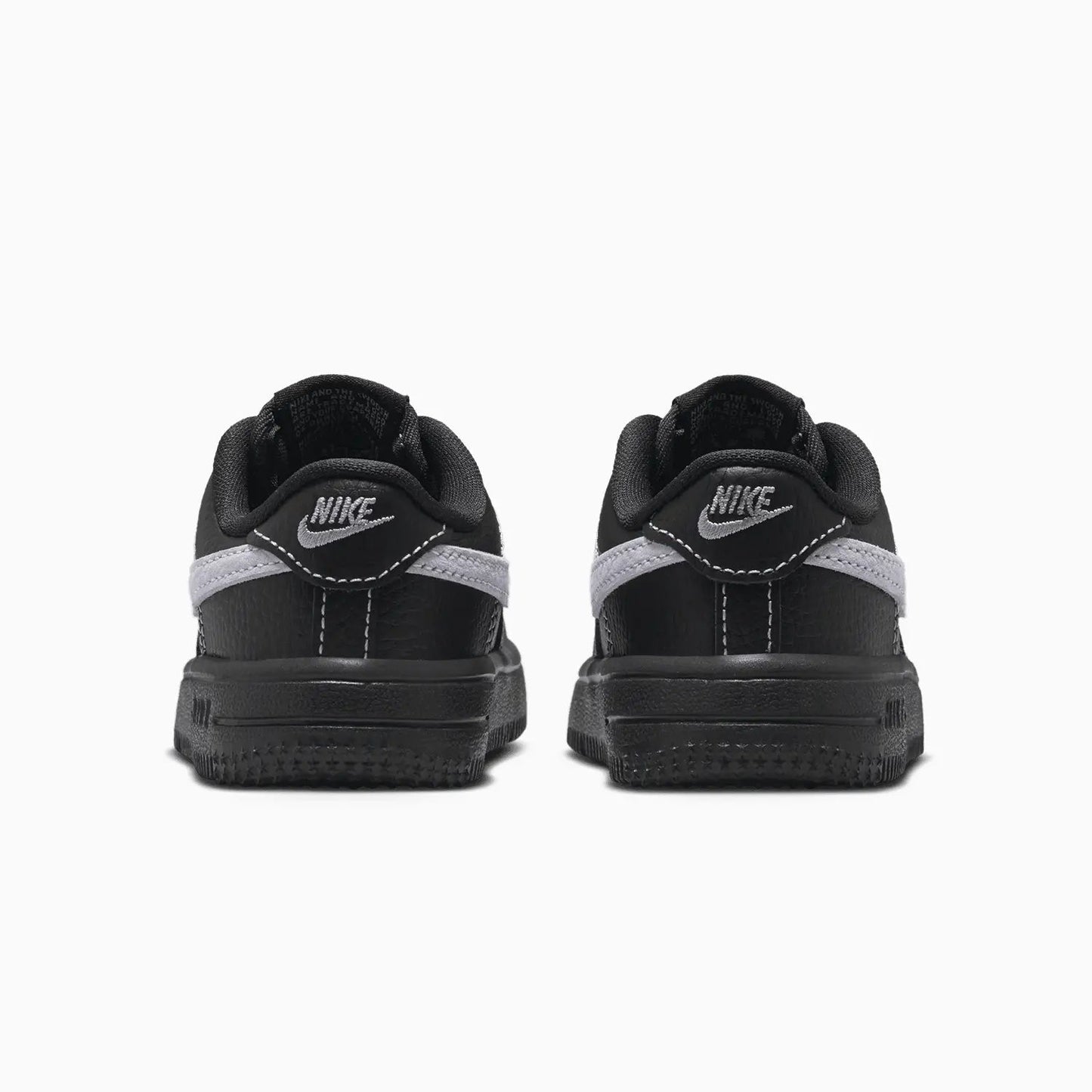 Nike Toddlers Force 1 Low LV8 3 Black/Wolf Grey (TD)