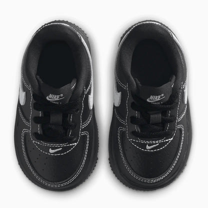 Nike Toddlers Force 1 Low LV8 3 Black/Wolf Grey (TD)