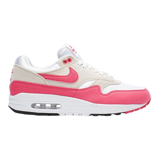 Nike Air Max 1 Women's Sneakers — White & Aster Pink Low-Top