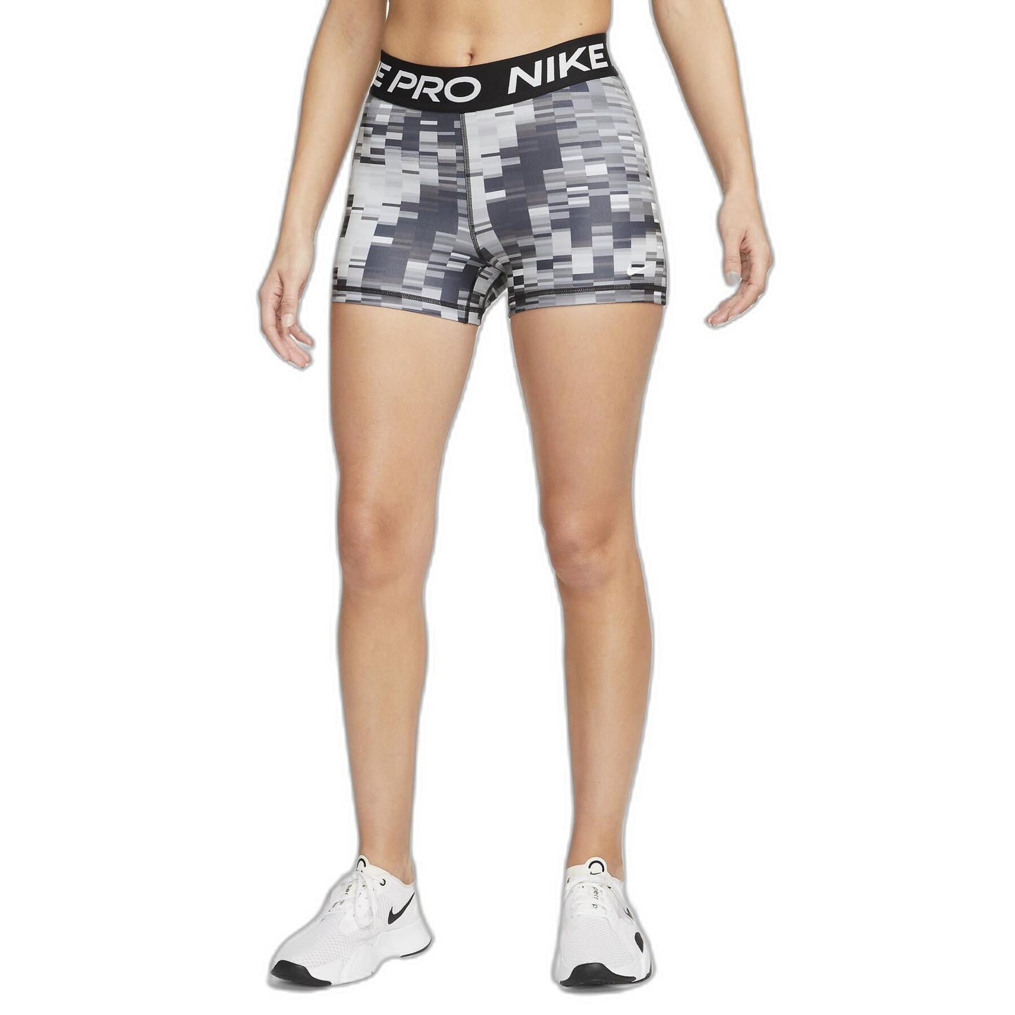 Nike Women's Mid-Rise 3" Printed Training Shorts