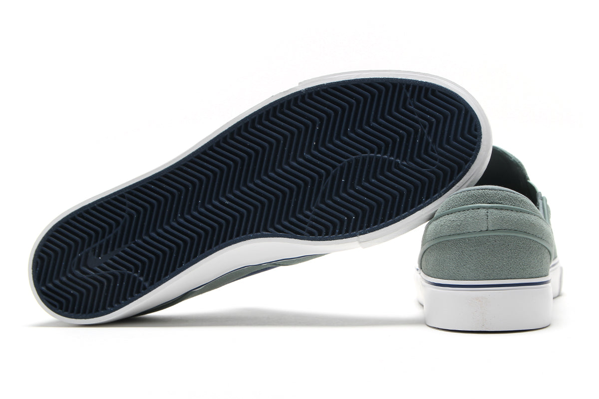 Nike Men's SB Janoski+ Slip Clay Green/Summit White