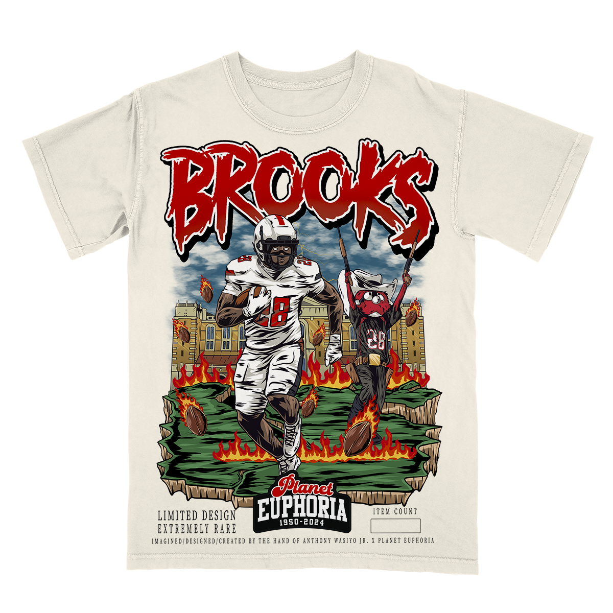 Tahj Brooks Limited Edition Graphic T-Shirt