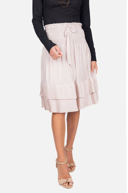 Nina Skirt 23" (Khaki)