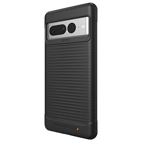 Zagg Gear4 Havana Google Pixel 7 Pro Phone Case (Black), D30 Drop Protection up to 13ft / 4m, Wrks with Wireless Charging Systems, Lightweight and Transparent