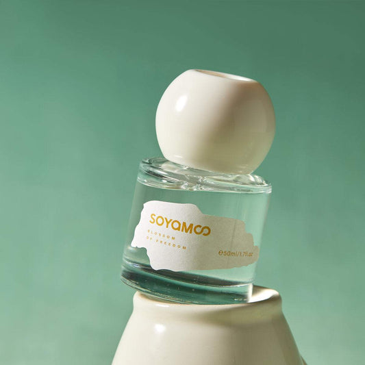 SOYAMOO Moonlit Gardenia Mini Round Car Diffuser – 50ml