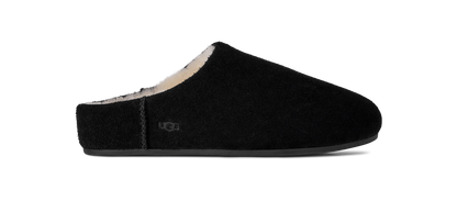 UGG Elea Womens Slip-On Mules — Black Suede