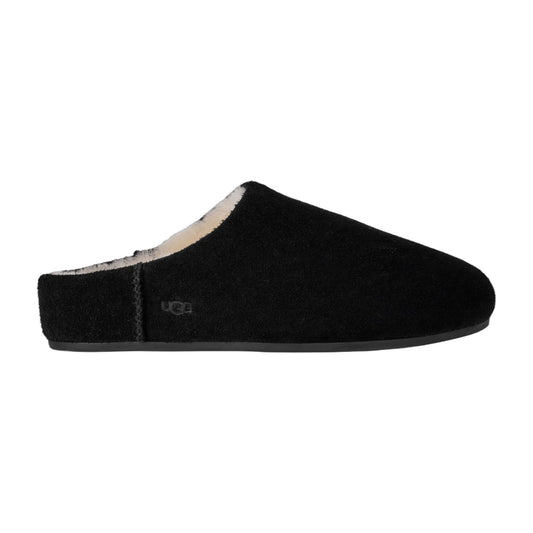 UGG Elea Womens Slip-On Mules — Black Suede