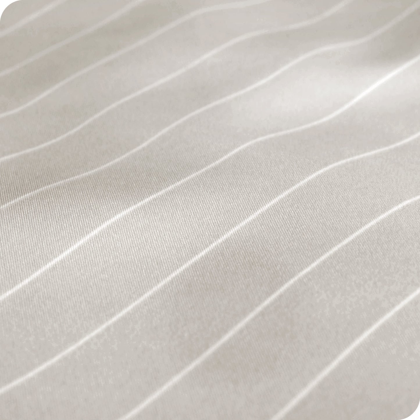 Pinstripe - Stone/White-