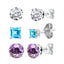 white, blue, purple
