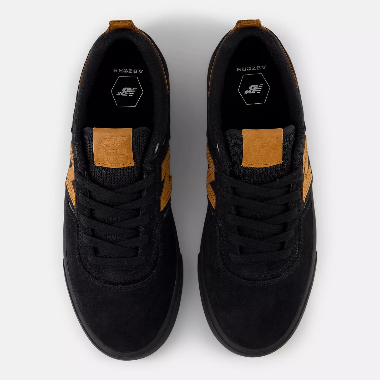 New Balance Mens Numeric 306 Jamie Foy Black Brown