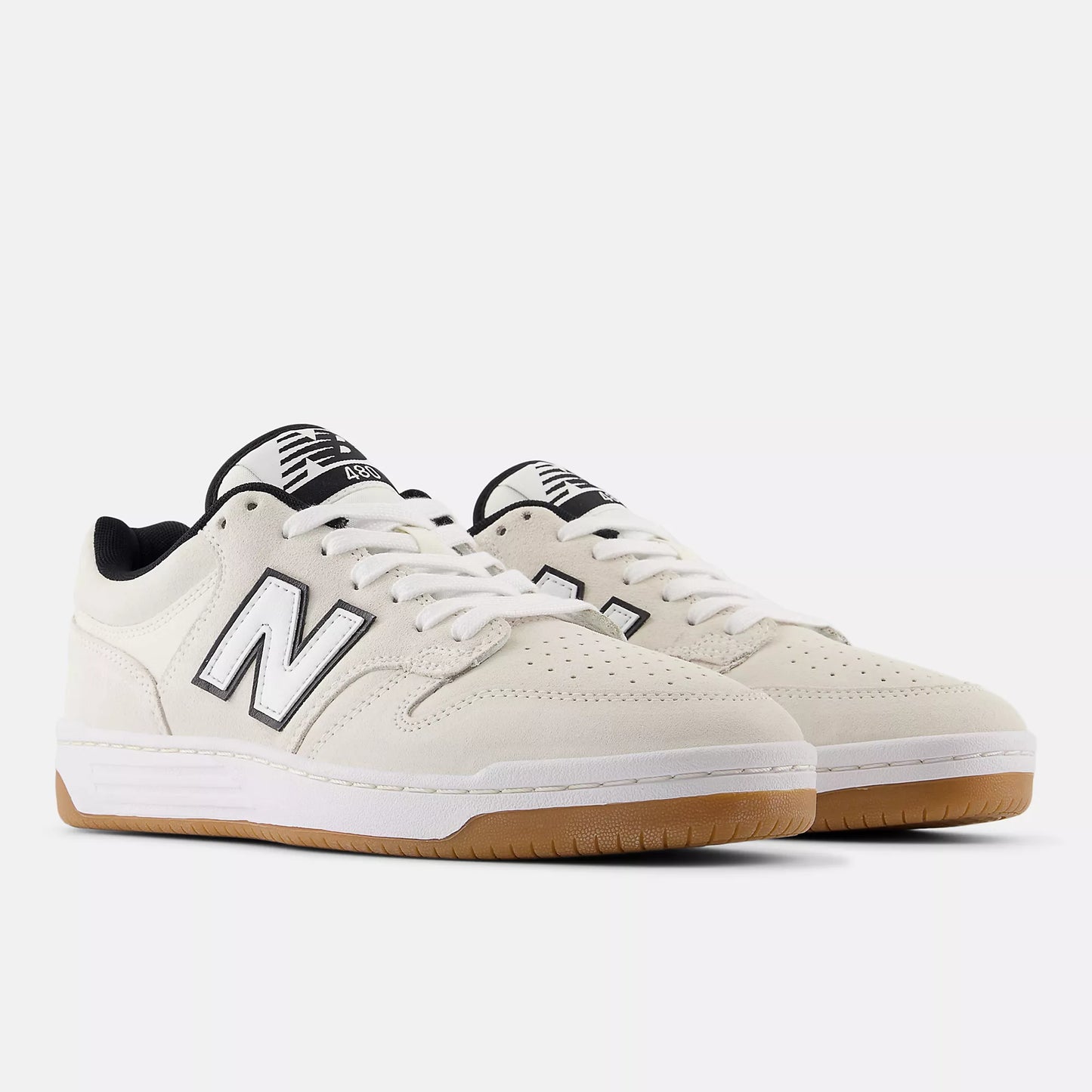 New Balance Mens Numeric 480 White/Black