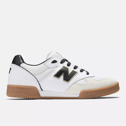 New Balance Mens Numeric 600 Tom Knox White Black