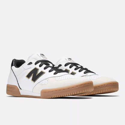 New Balance Mens Numeric 600 Tom Knox White Black