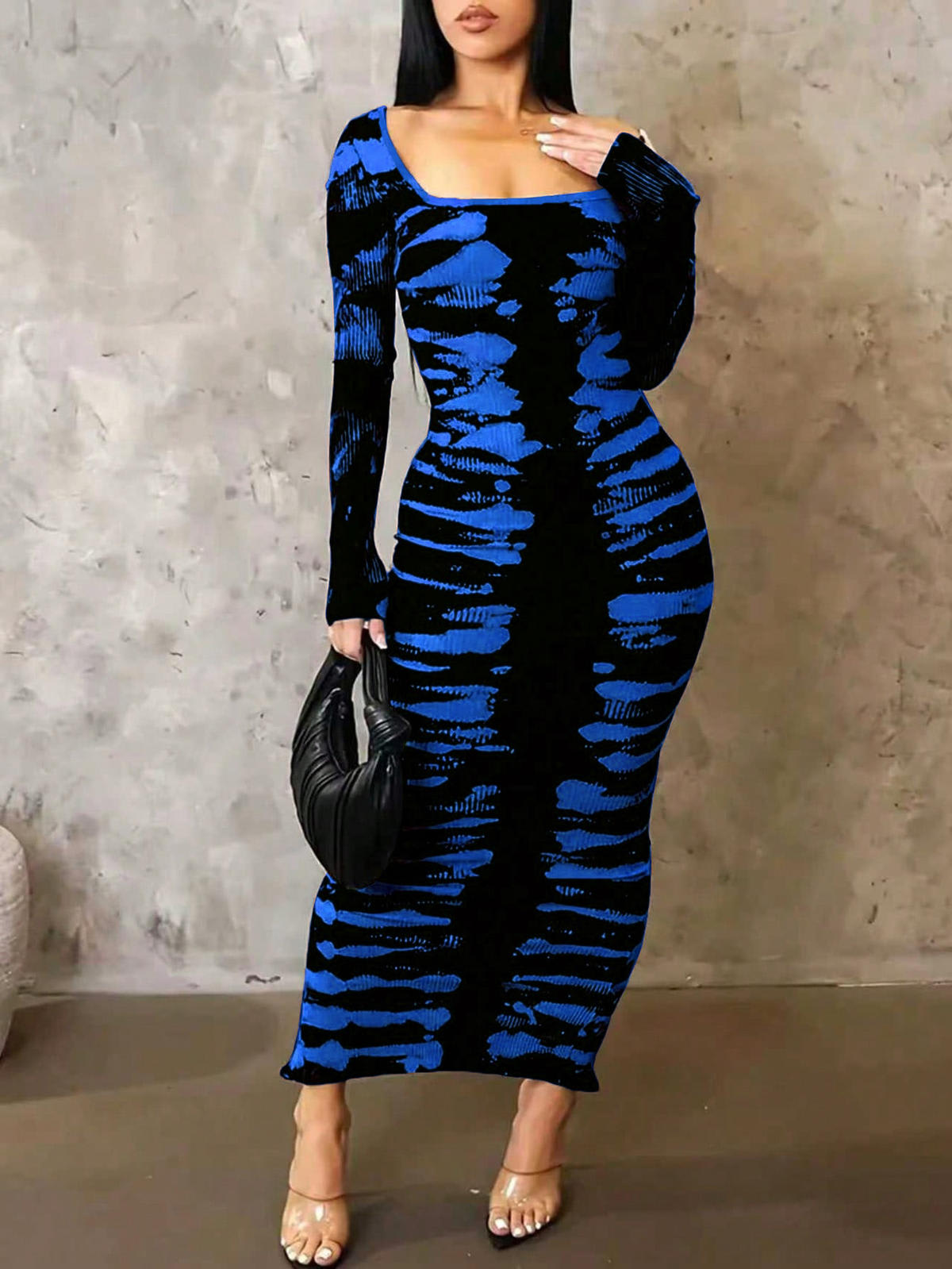 tie dye bodycon dress Willow