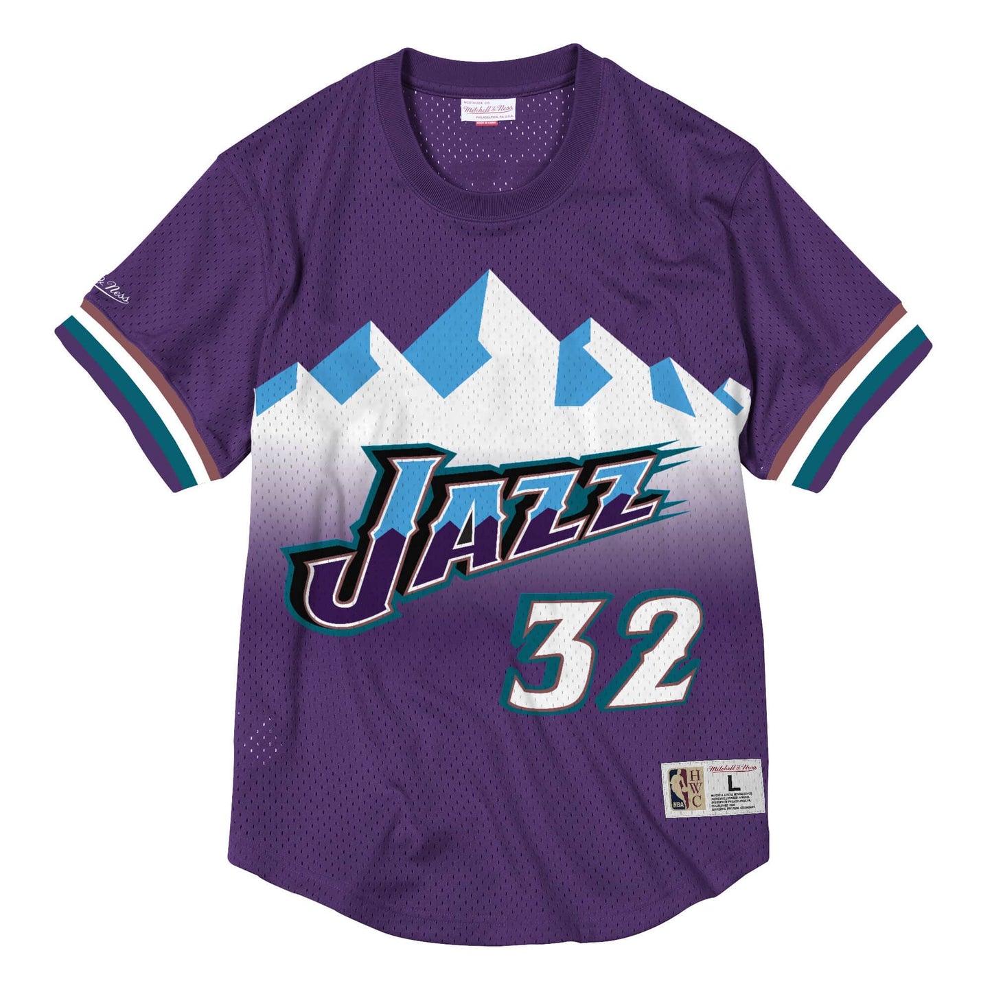 Mitchell & Ness NBA N&N Mesh Top Utah Jazz 96 Karl Malone