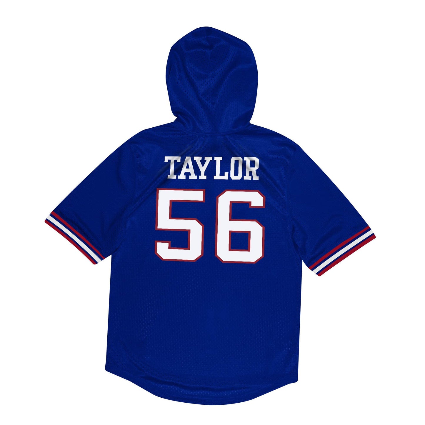 Mitchell & Ness Men's NFL N&N Mesh Ss Hoodie Giants 1990 Lawrence Taylor Hoodies