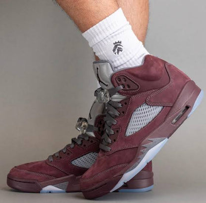Air Jordan Grade School Retro 5 'Burgundy 2023' Gs Sneakers