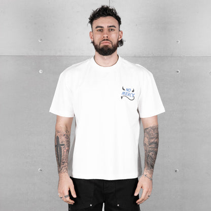Commons No Mercy Kitten Tee White
