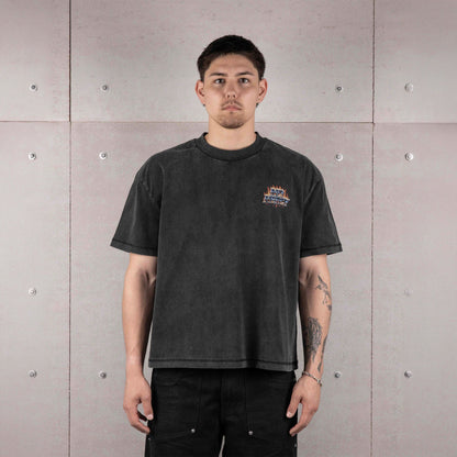 Commons No Mercy Fire and Ice Tee Vintage Black