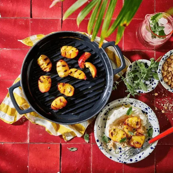 Nori 11" Cast Iron Grill Pan - Alva Cookware