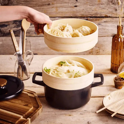 Nori Cocotte with Steamer Inserts — 2.5 QT