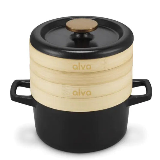 Nori Cocotte with Steamer Inserts — 2.5 QT