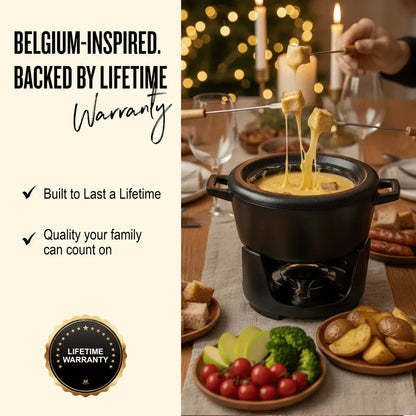 Nori Fondue Set — 8-Piece, 2 QT