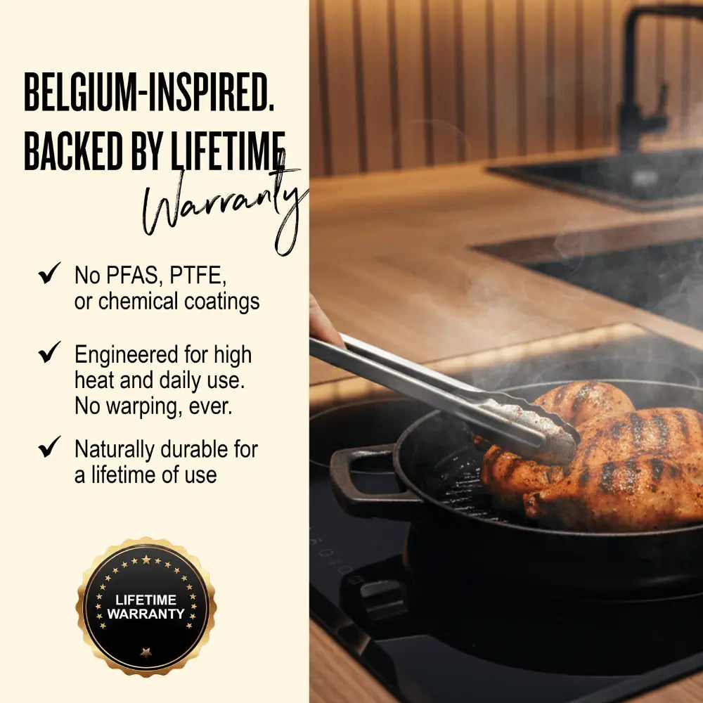 Nori Grill Pan — 11" - Alva Cookware