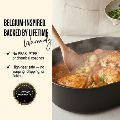 Nori Oval Dutch Oven — 6 QT.