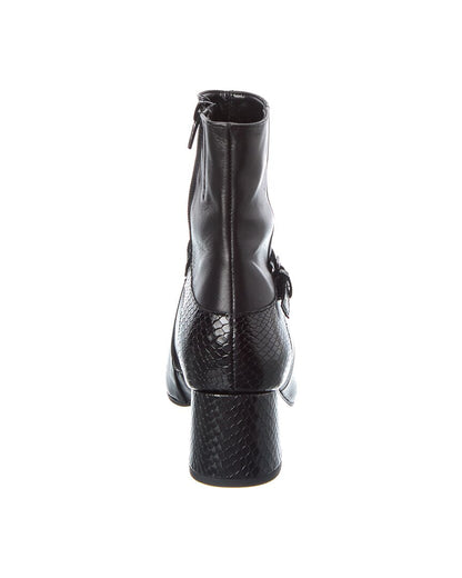BLACK LEATHER-
