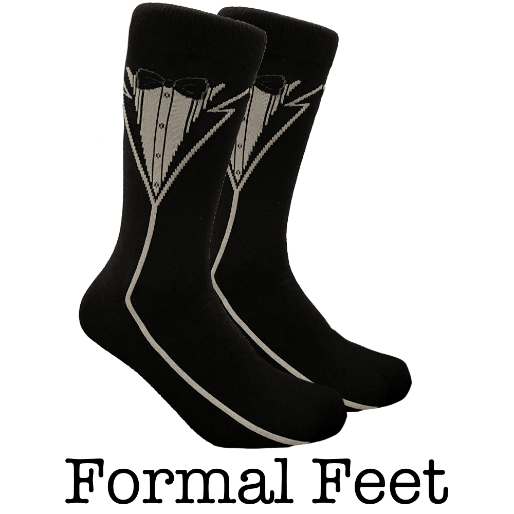 Threaded Pear Crazy Socks For Men