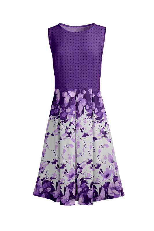 Purple White-