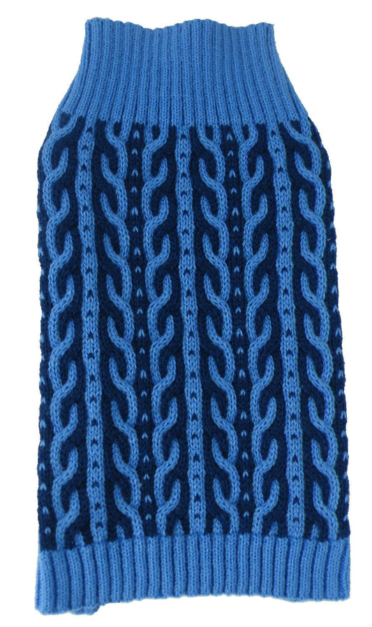 Aqua Blue and Dark Blue-