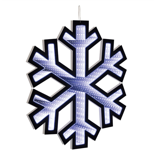 Melrose International Holiday Snowflake Ekkolight 15.75"H