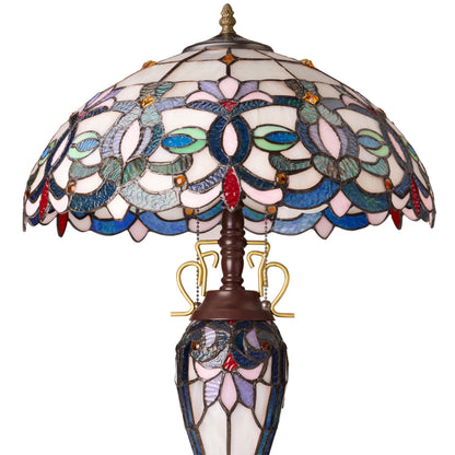 Ivory/Pink/Blue/Purple/Red-