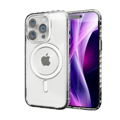 Cellhelmet Magnitude Case Designed for Iphone 15 Pro in Crystal Clear [Compatible with Magsafe] | 13-Foot Drop Test Certified | Shock & Drop Proof Durable | as Seen on Shark Tank