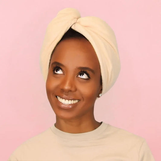 Microfiber Hair Wrap Sand