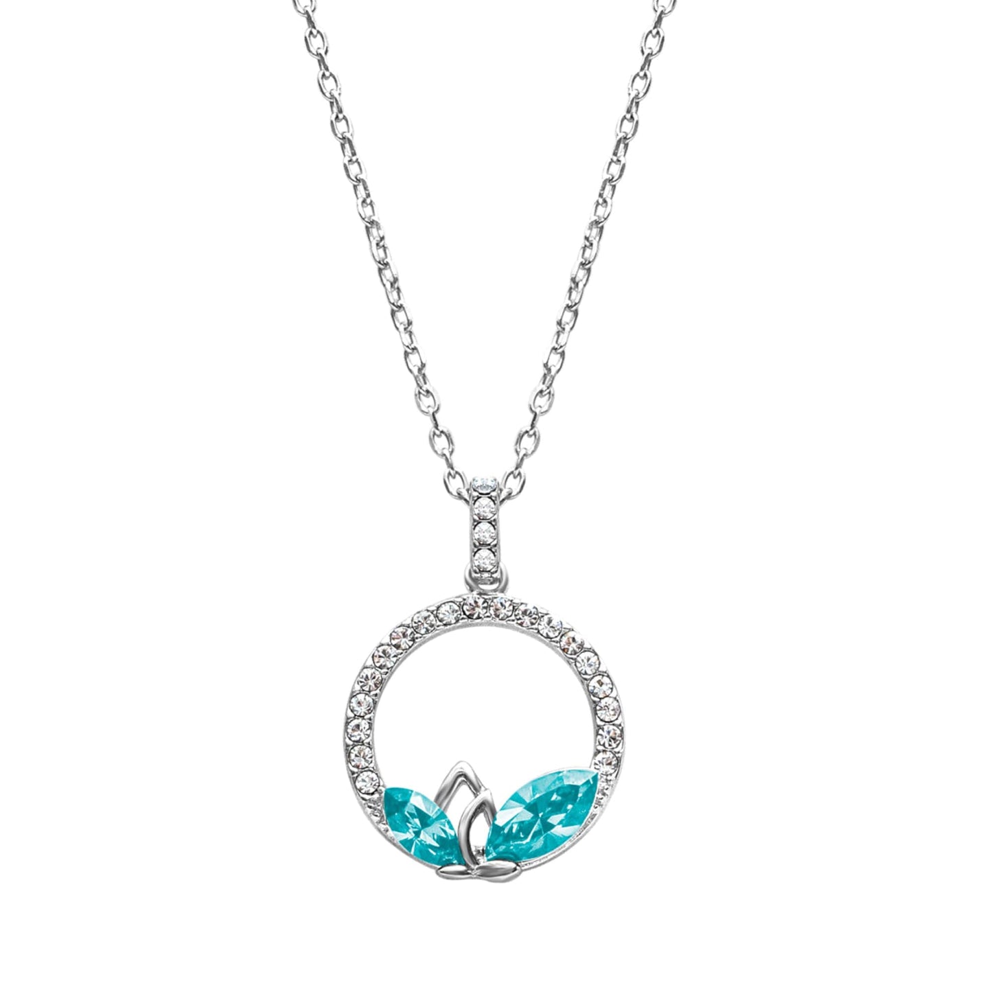 Silver Light Turquoise-