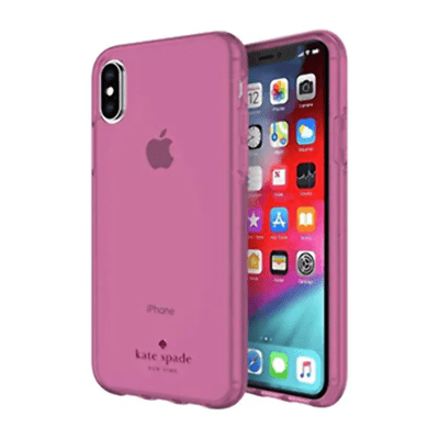Kate Spade New York Purple Tinted Case Compatible with Apple Iphone X/Xs