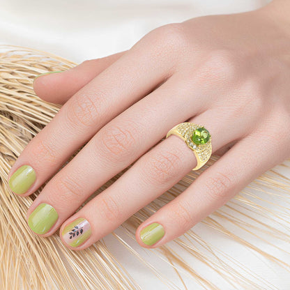 Green, White-