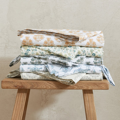 Patina Vie Maison Cotton & Rayon From Bamboo Blend Printed Sheet Set