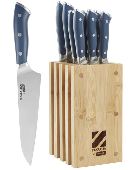 DASH Zakarian 11pc Knife Block Set