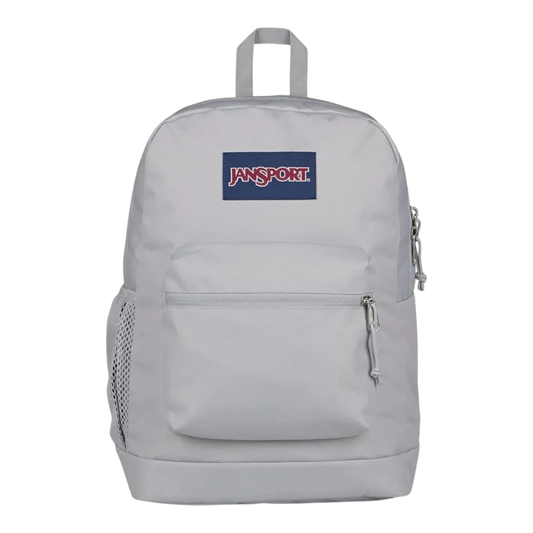 JanSport Cross Town Plus Backpack 26L — Grounded Grey 15-Inch Laptop Pack