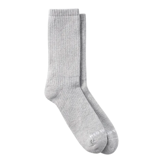 Red Wing Cushion Men's Crew Socks — Gray